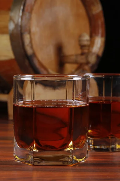 旧威士忌酒 — 图库照片