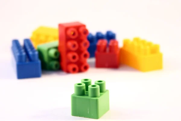 Brinquedos de bloco — Fotografia de Stock
