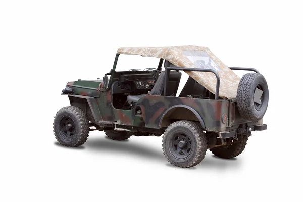 Gammal Sovjetisk militär jeep — Stockfoto