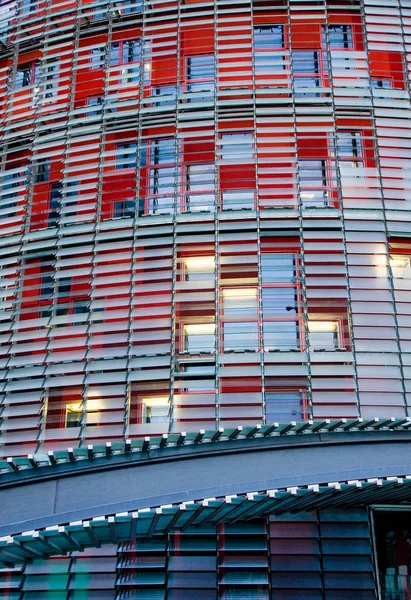 Detail of Torre Agbar in Barcelona — Stock Photo, Image