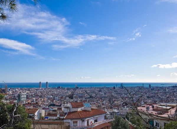 バルセロナの眺め — ストック写真