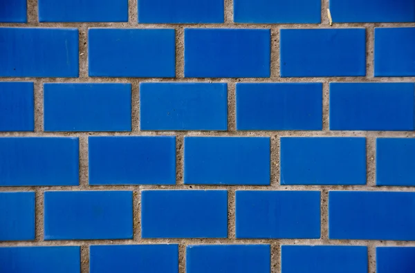 Détail d'un mur bleu — Photo