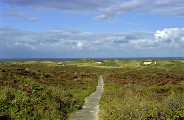 plaj, sylt, Almanya için yol