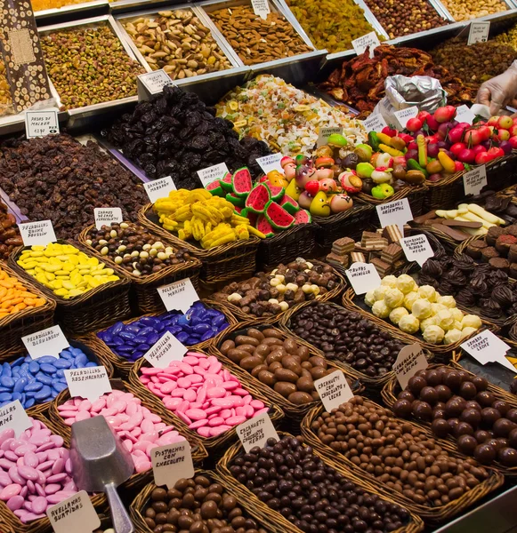 Choklad och godis — Stockfoto