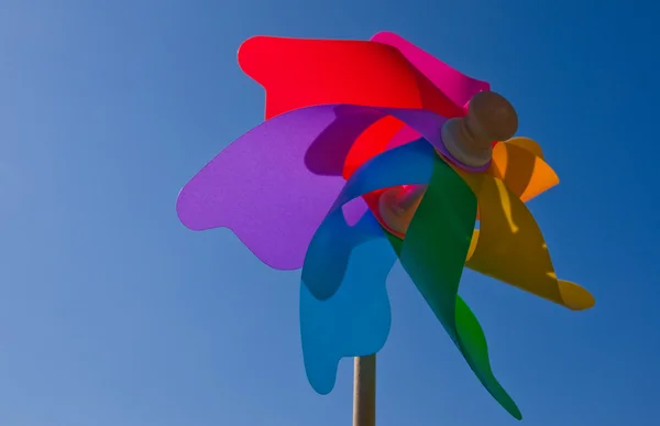 Colourful wind wheel — Stock Photo, Image