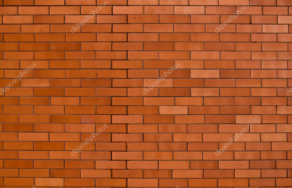 A red-orange brick wall — Stock Photo © elxeneize #3113132