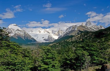 Fitz Roy and Cerro Torre clipart