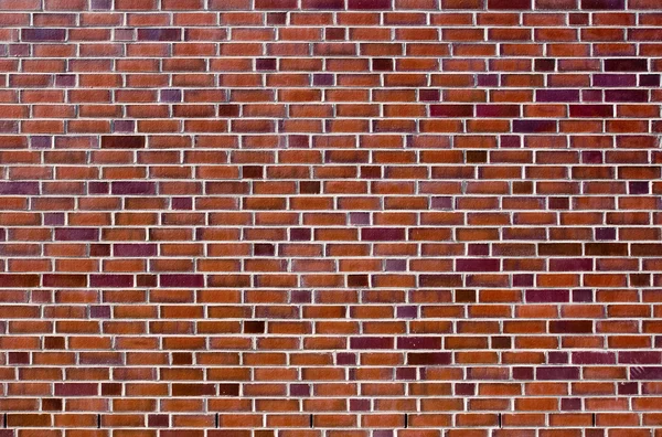 Güzel kırmızı tuğla duvar — Stok fotoğraf