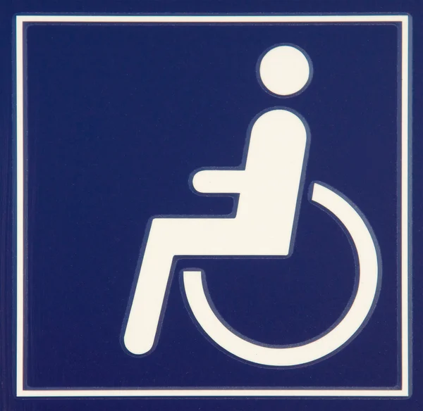 stock image Wheelchair sign