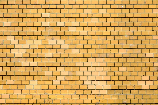 Muro de ladrillo ocre —  Fotos de Stock
