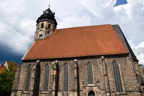 St. Blasiuskirche in hann. münden — Stockfoto
