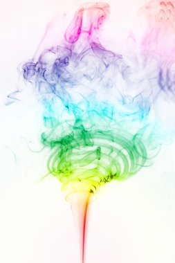 Colored smoke clipart