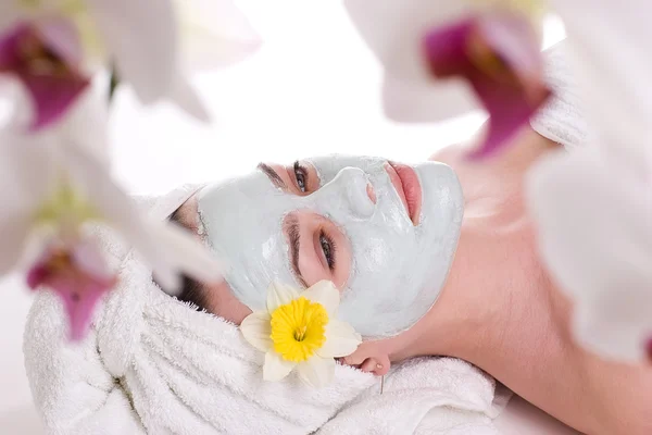 In flowers spa — Stock Photo, Image