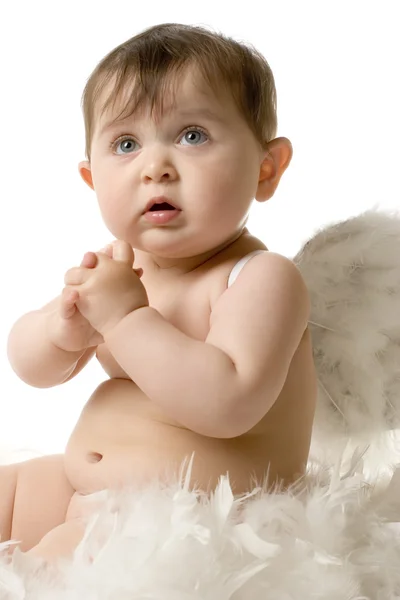 Bebis ängel Stockbild