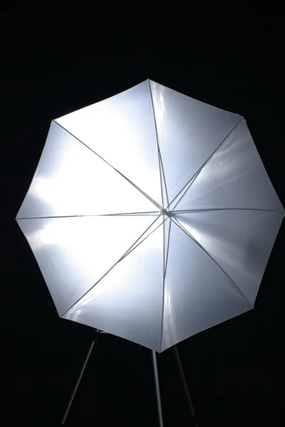 Біле фото парасольку — стокове фото
