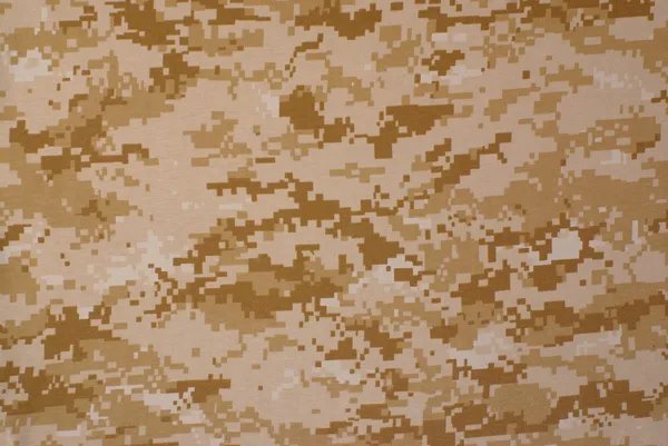 Camuflagem digital do deserto, tecido — Fotografia de Stock