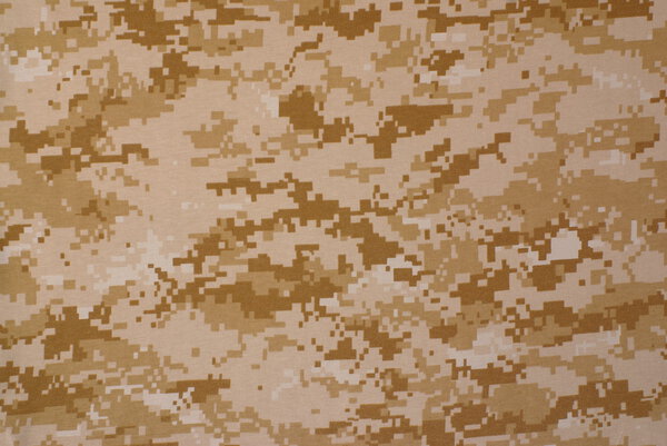 Desert digital camouflage, fabric