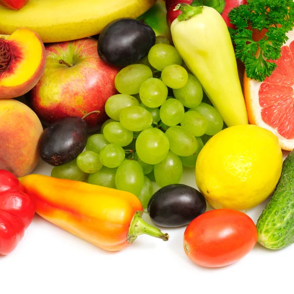 Fresh fruits and vegetables — Stock Photo, Image
