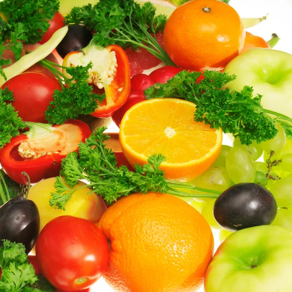 Frutas y hortalizas frescas — Foto de Stock