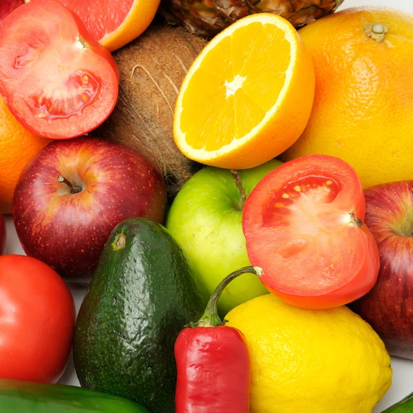 Čerstvé ovoce a zelenina — Stock fotografie