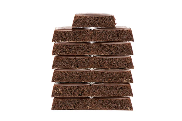 Svart choklad — Stockfoto