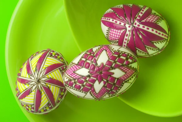 Huevos de Pascua bodegón —  Fotos de Stock