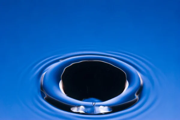 Vatten kratern — Stockfoto