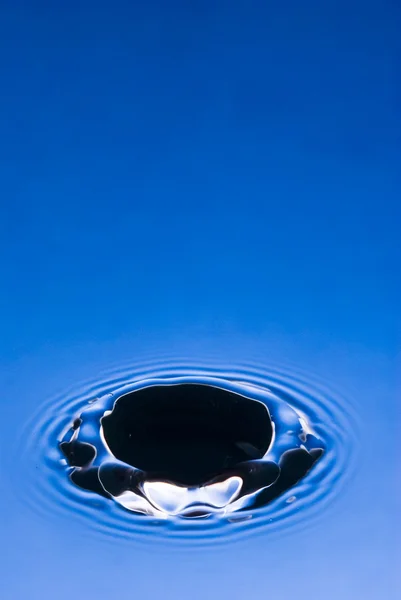 Cratera de água — Fotografia de Stock