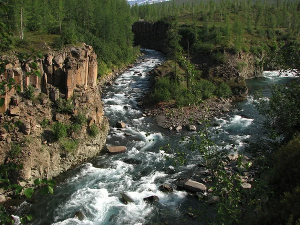 stock image Mountain river