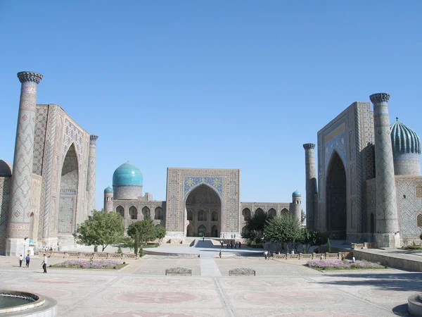 Registan、 乌兹别克斯坦 — 图库照片