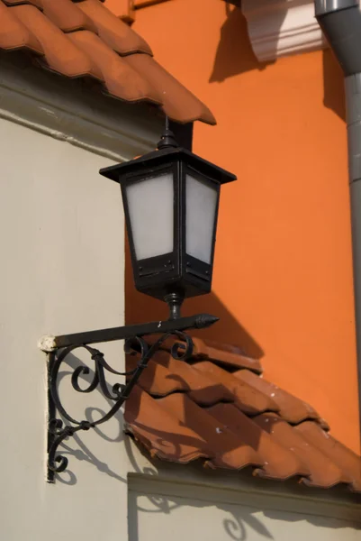 stock image Lantern on the house