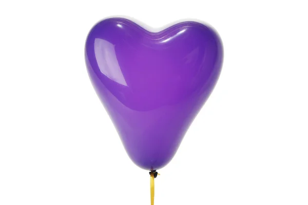 Ballong formet som et hjerte – stockfoto