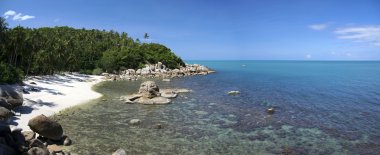 Lamai koh samui Tayland ıssız tropikal plaj