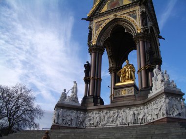 hyde park Londra'nın albert Anıtı