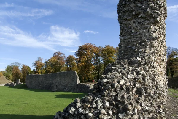 Ruiny zamku Berkhamsted hertfordshire — Zdjęcie stockowe