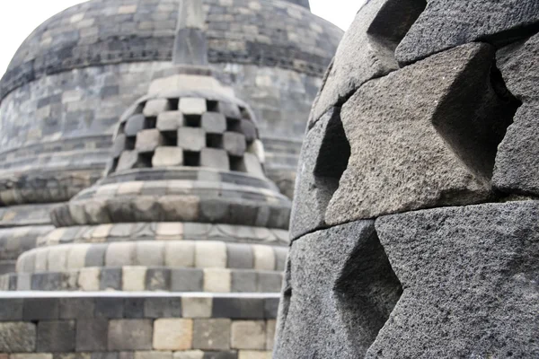 Borobudur stup — Zdjęcie stockowe