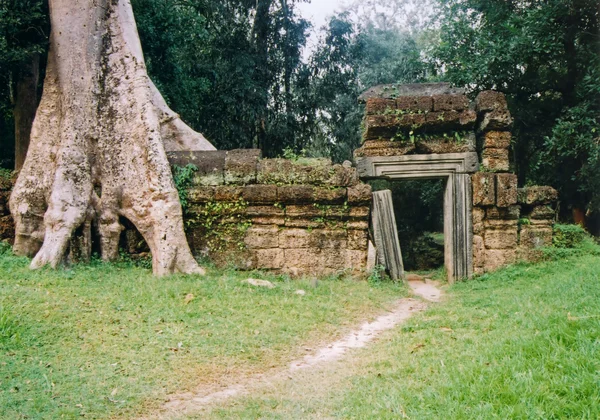 Cancello di Angkor — Foto Stock