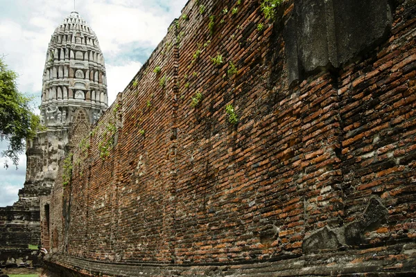 Ayutthaya ερείπια — Φωτογραφία Αρχείου