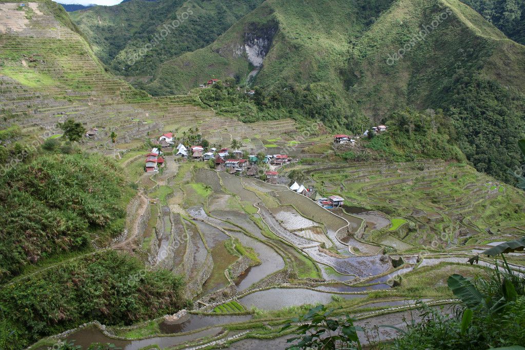 Batad Rice Terraces Ifugao Philippines Stock Photo By ©donsimon 2805652