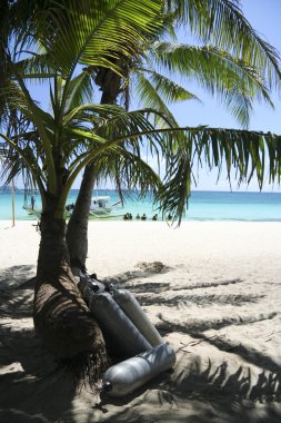 Boracay beach clipart