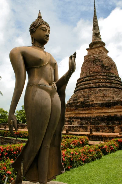Buddha Perunggu — Stok Foto