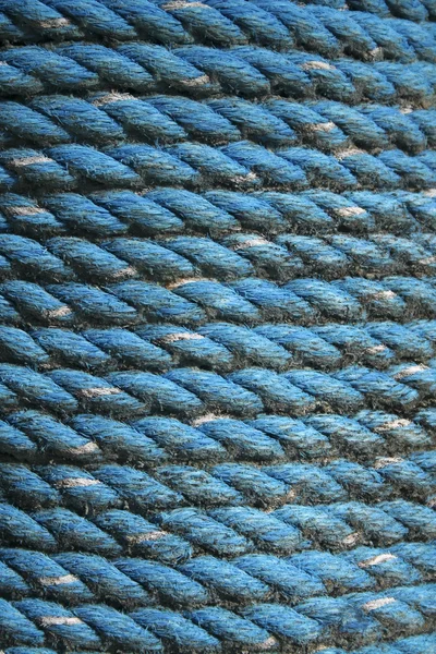Синий канат — стоковое фото