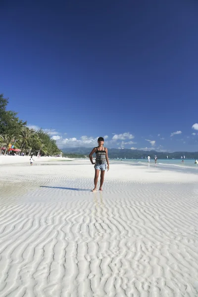 Spiaggia di Boracay — Foto Stock