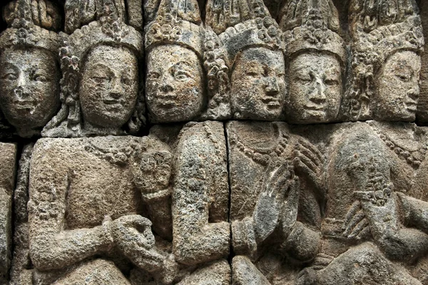 Borobudur arte — Fotografia de Stock