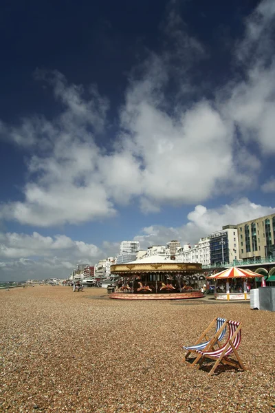 Brighton beach — Stock Photo, Image