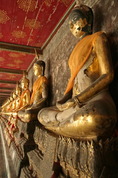 Prospettiva dei Buddha — Foto Stock