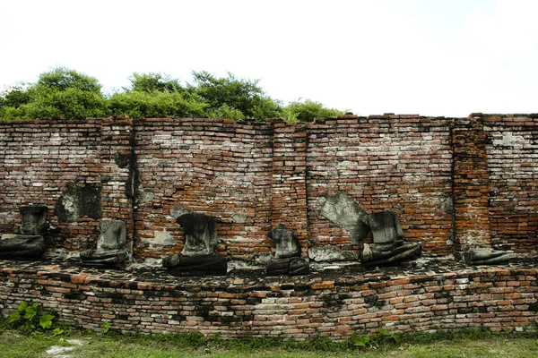Buddha wall — Stock Photo, Image
