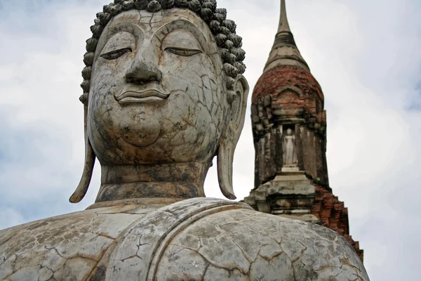 Buddhas ansikte — Stockfoto
