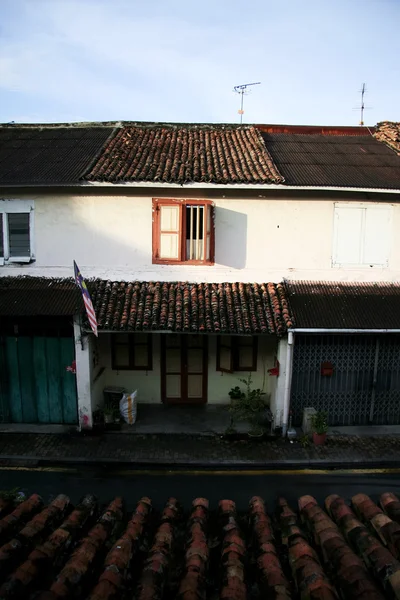 stock image Chinese shop houses