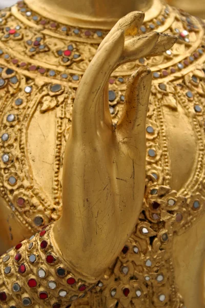 Golden hand — Stock Photo, Image